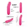 Dorcel - Real Vibration S 2.0 różowy wibrator. Kompaktowy, dyskretny, gwarantujący niesamowite doznania