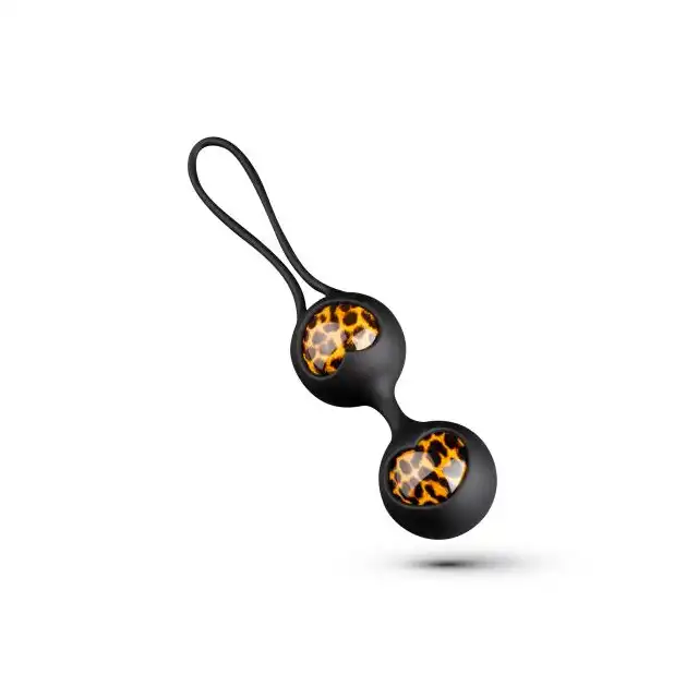 Panthra - Zane Geisha Balls. Kulki gejszy w panterkę! 62 g, idealne do ćwiczeń kegla. 