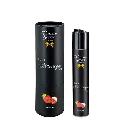 Plaisir Secret - Massage Oil Litchi. Olejek do masażu o zapachu liczi 59ml.