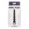 Anal Play by ToyJoy - Heart Beads. Koraliki analne w kształcie serduszek. Pętelka na końcu dla bezpieczeństwa. 