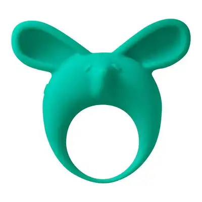 Lola - Mimi Animals Collection Fennec Phil Green. Słodki wibrujący, elastyczny ring na penisa! Wysoka jakość, uroczy design. 
