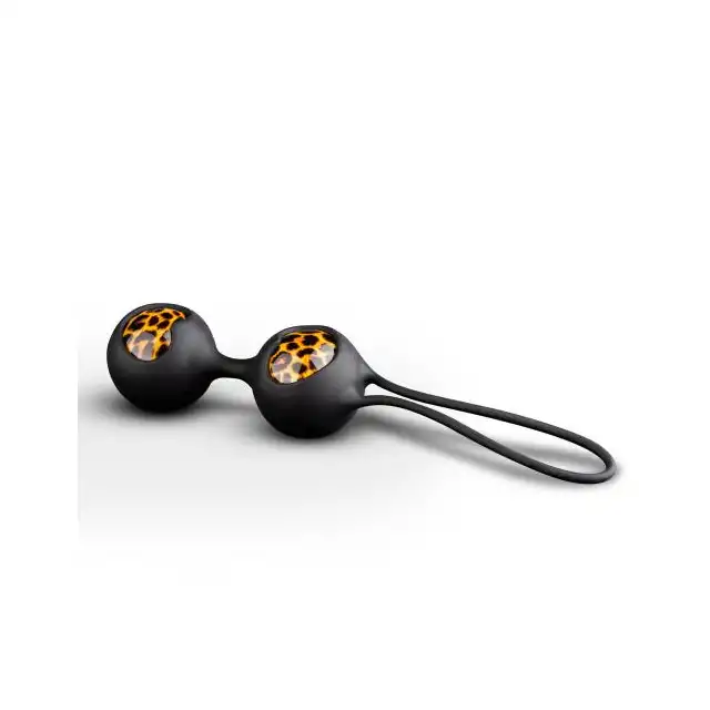 Panthra - Zane Geisha Balls. Kulki gejszy w panterkę! 62 g, idealne do ćwiczeń kegla. 