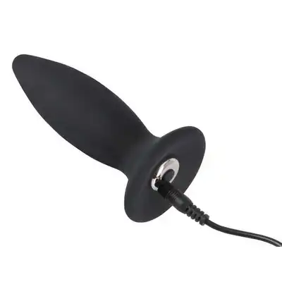 Black Velvets - Rechargeable Plug. Wibrujący korek analny o aksamitnej powierzchni