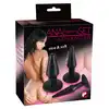 You2Toys - Anal Advanced Set. 3 rozmiary wtyczek analnych, elastyczne, giętkie. Idealne do treningu analnego. 
