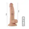 LoveToy - Real Extreme 7.5" - Duże realistyczne wibrujące dildo. Maksimum stymulacji! 