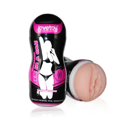 LoveToy - Sex in a can - Poręczny realistyczny masturbator. Maksimum stymulacji w przystępnej cenie!