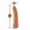The Realm - Realistick 7,5 inch Lock On Dildo. Super realistyczne dildo, idealne do rękojeści w kształcie miecza.