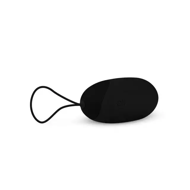 Easy Toys - Wibrujące jajeczko XL sterowane pilotem. Większe wypełnienie, lepsza stymulacja, elegancka czerń
