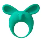 Lola - Mimi Animals Collection Fennec Phil Green. Słodki wibrujący, elastyczny ring na penisa! Wysoka jakość, uroczy design. 