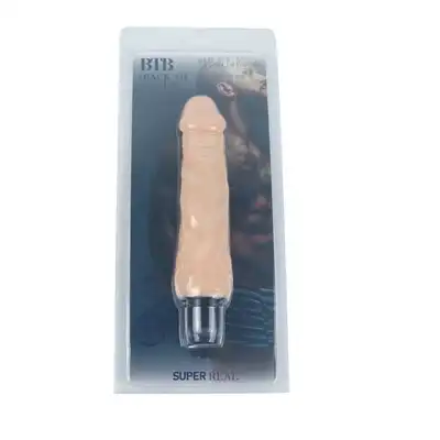 BTB REALISTIC VIBRATOR PROVOCATOR FLESH