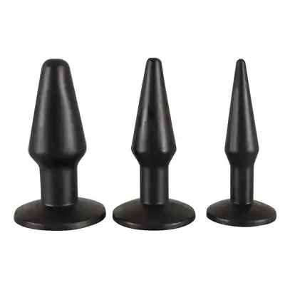 You2Toys - Anal Advanced Set. 3 rozmiary wtyczek analnych, elastyczne, giętkie. Idealne do treningu analnego. 