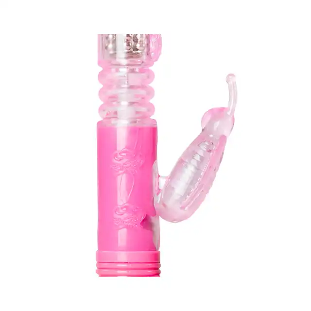 Easy Toys - Butterfly Vibrator. Różowy wibrator króliczek z ruchem posuwistym
