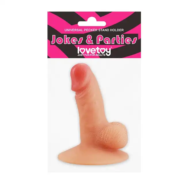 LoveToy - Dildo Gadget Stand Holder. Malutkie dildo 4,3 cm! Zabawny prezent na różne okazje.