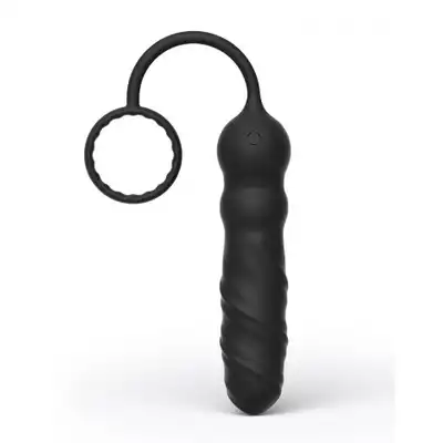 Dorcel - Deep Seeker. Plug analny z ringiem erekcyjnym, sterowany pilotem. 