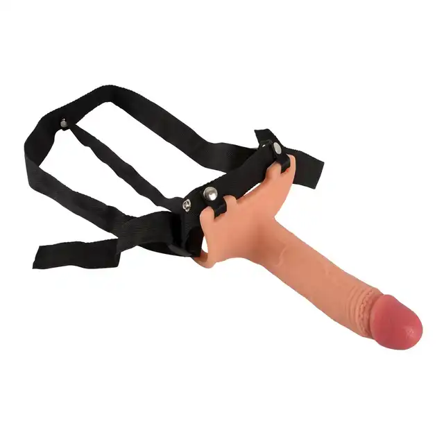 RealistiXXX - Sleeve Strap-on. Strapon unisex, wydłuża penisa o kilka cm! Przyjemny w dotyku matriał, realistyczny wygląd. 
