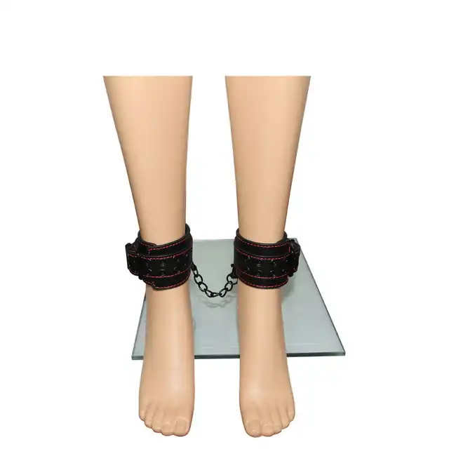 LoveToy - Ankle Cuffs. Kajdanki na kostki, regulowane, miękkie, eleganckie. 