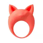 Lola - Mimi Animals Collection Lemur Remi Orange. Słodki wibrujący, elastyczny ring na penisa! Wysoka jakość, uroczy design. 