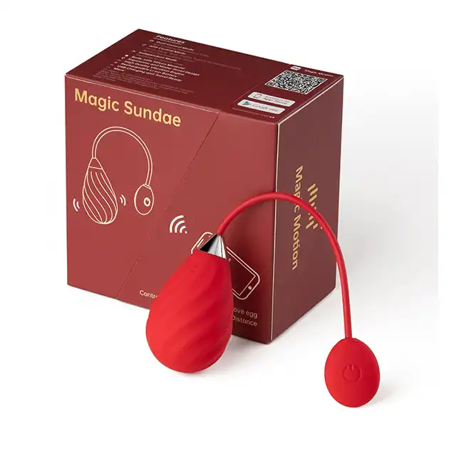 Magic Motion - Magic Sundae App Controlled Love Egg. Jajeczko wibrujące sterowane aplikacją. 