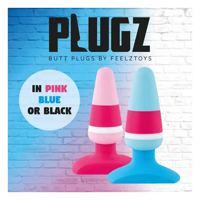 FeelzToys - Plugz Butt Plug Colors Nr. 2. Ultra miękki i przyjemny w dotyku, stymulujący plug analny. 