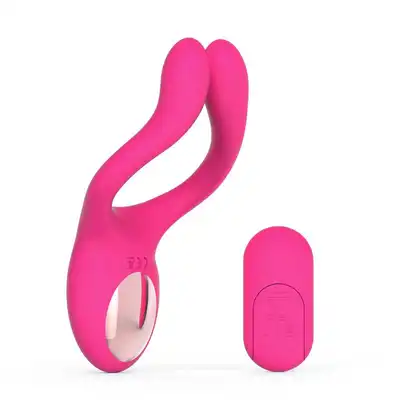 Femme Toys - Intense Vibe Pink. Wielofunkcyjny wibrator dla par. Gładki silikon, sterowanie pilotem, ultra przyjemne wibracje. 