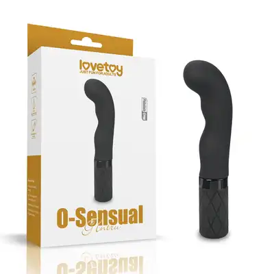 LoveToy - O'sensual Clit Intru. Wibrator i masażer łechtaczki z falistą powłoką! 15,2 cm