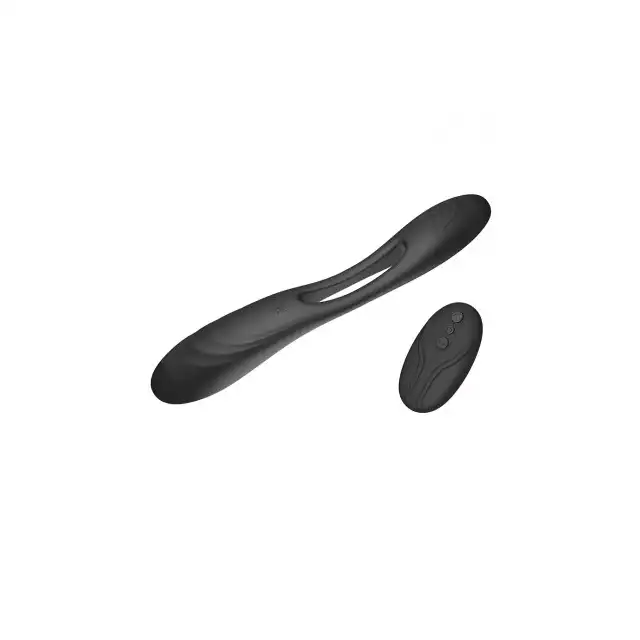 Dorcel - Multi Joy. Elastyczny wibrator dla niej i dla niego. Stymulacja łechtaczkowa i analna. Sterowane pilotem silne wibracje, aż dwa silniczki. 