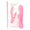 Femme Toys - Endless Moment. Aksamitnie gładki, cichy i silny wibrator z króliczkiem o perfekcyjnym profilu by stymulować punkt G. 