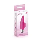 Yoba - Finger Joy. Różowy stymulator seksu oralnego na palec. Mały, dyskretny, ładowany przez USB. 