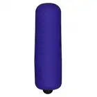 ToyJoy - Funky Bullet. Purpurowy mini wibrator wysokiej jakości. Pokryty aksamitnym silikonem.  
