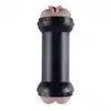 LoveToy - Double Side Stroker Pussy and Anus. Podwójny masturbator z cyberskóry. Twardy elegancki futerał. 