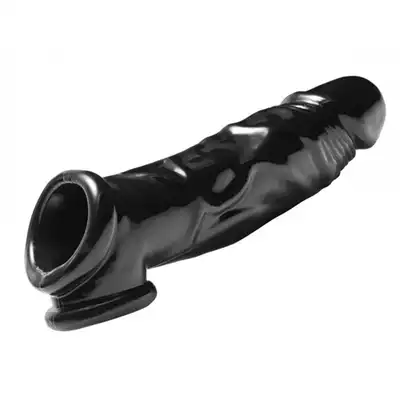 Master Series - Fuk Tool - Nakładka na penisa i pierścień na jądra. Wytrzymaj całą noc!