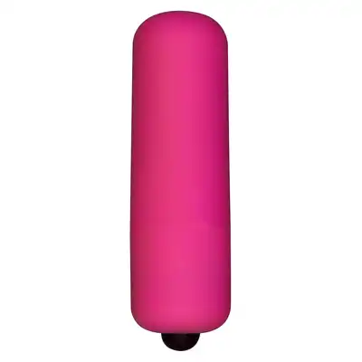 ToyJoy - Funky Bullet. Różowy mini wibrator wysokiej jakości. Pokryty aksamitnym silikonem.  