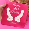 LoveToy - Paper Penis Napkins. Serwetki z nadrukowanymi penisami. Zabawny prezent!