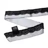 Fifty Shades of Grey - Play Nice Satin&amp;Lace Collar and Nipple Clamps. Obroża z klamerkami na sutki. 