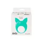 Lola - Mimi Animals Collection Kitten Kyle Green. Słodki wibrujący, elastyczny ring na penisa! Wysoka jakość, uroczy design. 