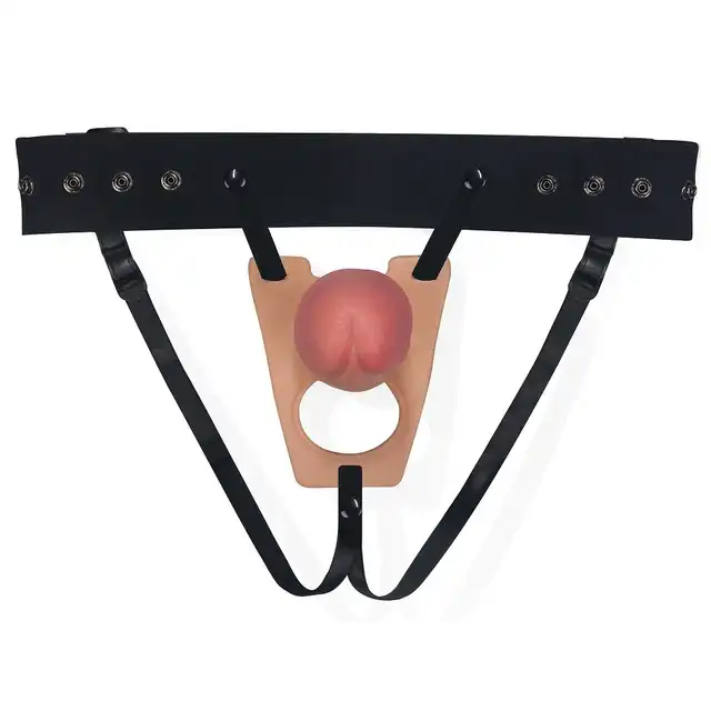 LoveToy - Strap-on Rodeo G 8,5". Strap-on z dziurką - unisex. Najlepszy na rynku!