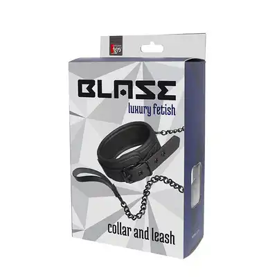 Blaze - Collar and Leash. Obroża ze smyczą, wygodne i bezpieczne dla ciała. Hipoalergiczny materiał, wysoka jakość. 