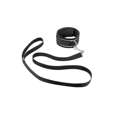 Fetish Tentation - Spreader Bar with Cuffs and Collar. Rozpieracz połączony z obrożą i kajdankami. 