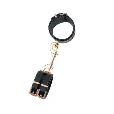 GP PREMIUM HANDCUFF WITH HOOK BLACK
