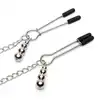 Fifty Shades of Grey - Play Nice Satin&amp;Lace Collar and Nipple Clamps. Obroża z klamerkami na sutki. 