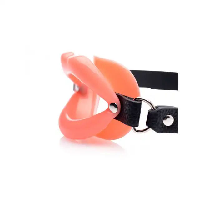Master Series - Sissy Mouth Gag - Knebel rozwierający usta. Idealny do seksu oralnego!