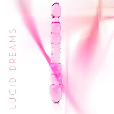 FeelzToys - Glazzz. Glass dildo lucid dreams. Szklane dildo z hipoalergicznego, odpornego na pęknięcia ciężkiego szkła.