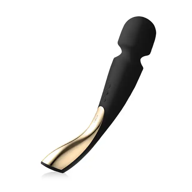 Lelo - Smart Wand 2 Massager Large Black. Luksusowy masażer o wyjątkowej mocy i stylowym designie, relaks i głębokie rozluźnienie mięśni
