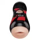 PDX Elite - Oral Vibrating Stroker. Realistyczne usta, rozciągliwa przyjemna w dotyku cyberskóra!  