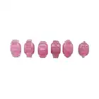 Timeless - Super Stretchy Rings 6pack. Zestaw stymulujących ringów erekcyjnych. Elastyczne, uniwersalny rozmiar, różne wypustki stymulujące. 