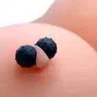 Master Series - Dragons Orbs. Nubbed Silicone Magnetic Balls. Magnetyczne zacisk na sutki. Oryginalne!