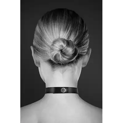 Bijoux Pour Toi - Choker with Ring. Obroża ozdobna na szyję, biżuteria BDSM. 