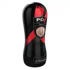 PDX Elite - Pussy Vibrating Stroker. Realistyczna sztuczna wagina, rozciągliwa przyjemna w dotyku cyberskóra!  