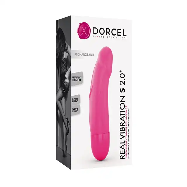 Dorcel - Real Vibration S 2.0 różowy wibrator. Kompaktowy, dyskretny, gwarantujący niesamowite doznania