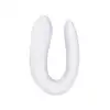 Satisfyer - Partner Vibrator White. Ultra nowoczesny biały wibrator dla par. Sterowany aplikacją. Nowość!